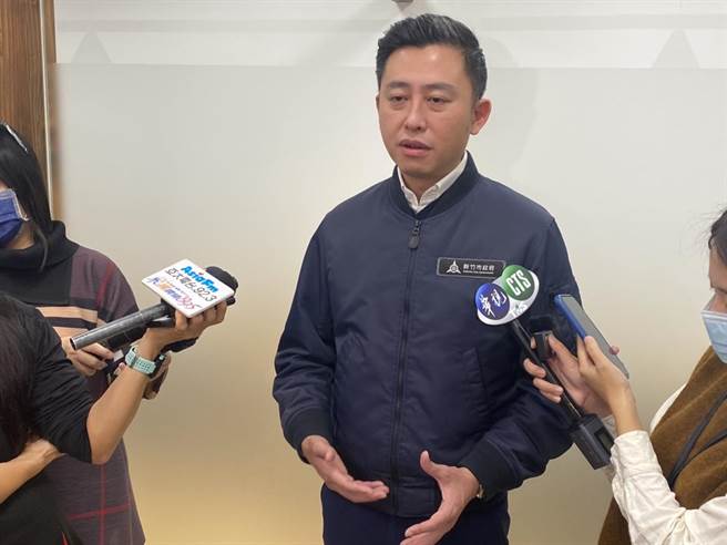 新竹市長林智堅29日強調，只要朝野趕快坐下來好好談。（陳育賢攝）