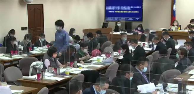 立法院国防委员会今天继续进行审查国防预算。（ 摘自立法院）