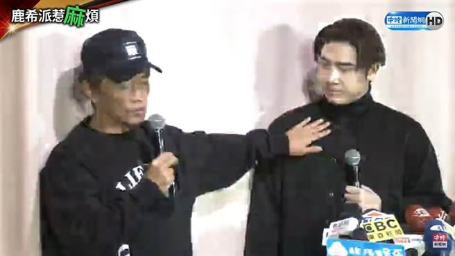 吴宗宪亲自现身，替儿子主持道歉记者会。（图／翻摄自中时新闻网 Youtube）