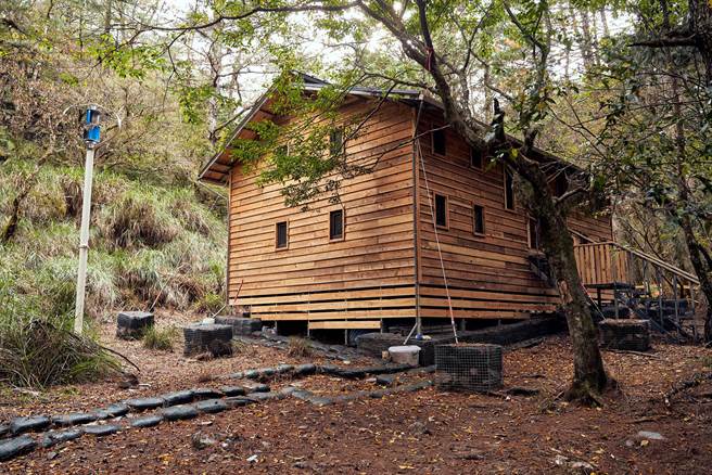 屏风山屋。（太鲁阁国家公园提供／王志伟花莲传真）