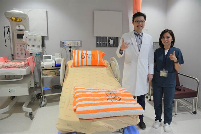 新竹台大分院生医医院竹北院区「妇幼医学中心」设置全台唯一、自丹麦引进的「情境感知乐得儿待产室(Sensory Delivery Room