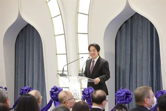 副总统赖清德出席「犹台文化交流协会暨犹太社区中心开幕仪式」(总统府提供)