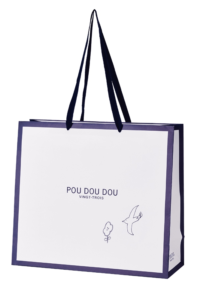 统一时代百货台北店的POU DOU DOU福袋4折起，特价3200元起。（统一时代百货台北店提供）