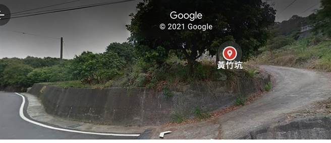 台中大里发生，女儿伙同男友杀害父亲，并弃尸太平黄竹坑山区的惨剧。（翻摄自Googlemap）
