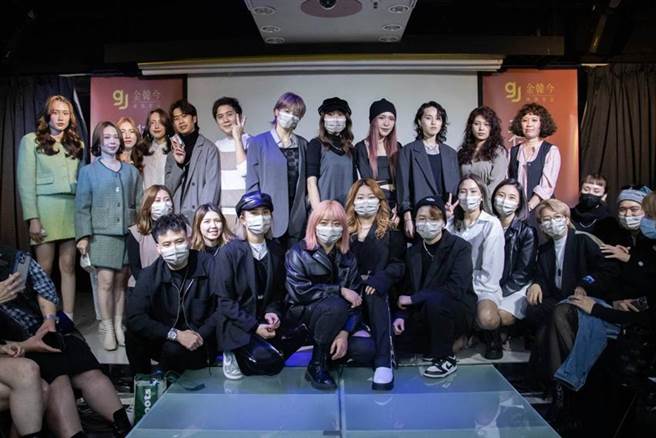 金韩今髮品邀请北、中、南三大潮流团队参与竞演，诠释2022春夏趋势卷度。图／业者提供