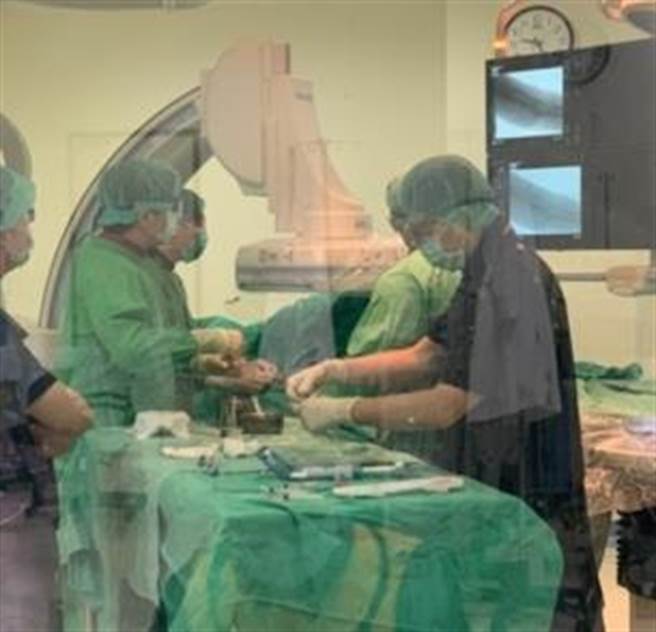 金门医院心导管室启用后，有效落实在地医疗，让乡亲健康获得更多保障。（金门县卫生局提供）