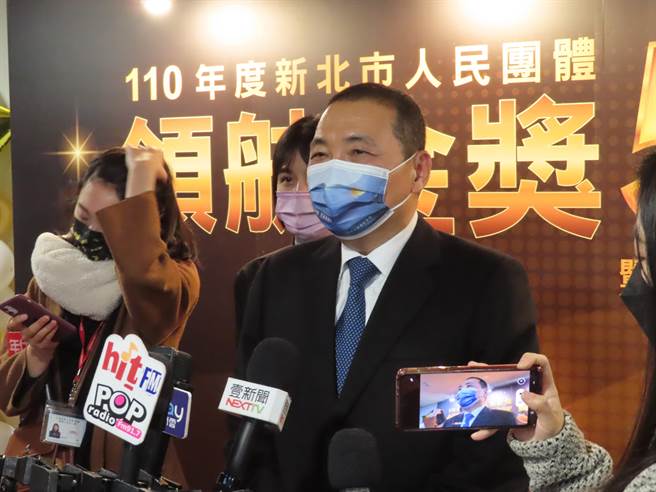 蓝营无人可抗衡赖清德？侯友宜这样回。（叶德正摄）