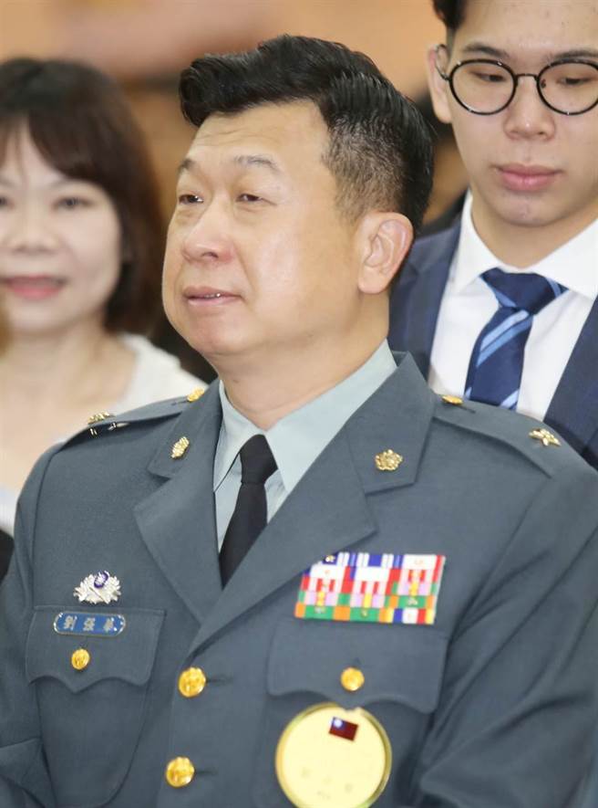 陸軍金防部政戰主任劉強華少將。(資料照/陳怡誠攝)