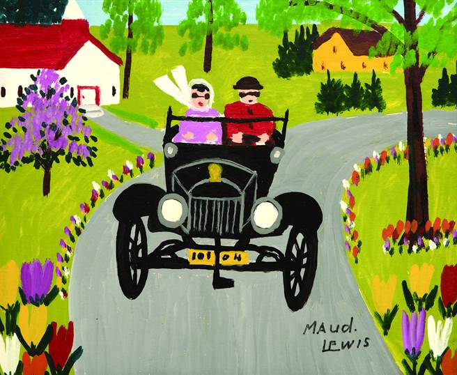 莫娣与鱼贩子埃弗里特‧路易斯。(图/读者杂志提供)