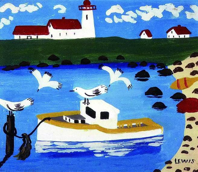 莫娣的画里，只保留了现实生活中美好的部分。(图/读者杂志提供)