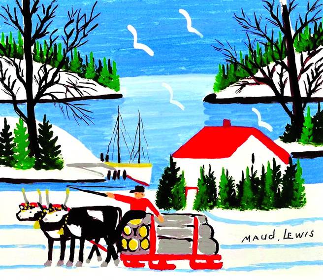 莫娣的画里，只保留了现实生活中美好的部分。(图/读者杂志提供)