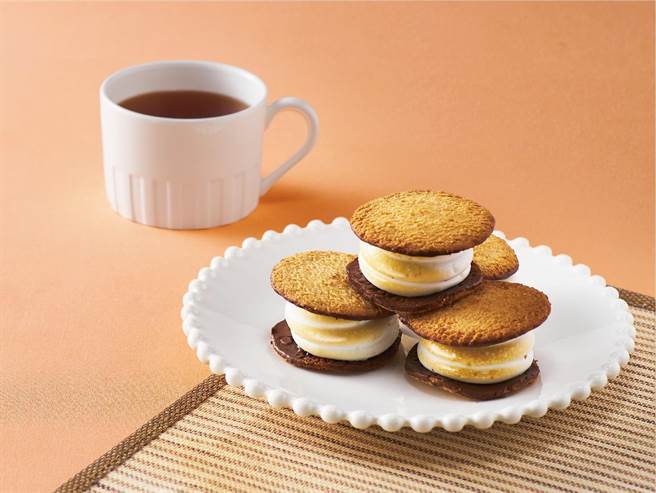 明年1月1日起扣5000点换Baked Mallow烤棉花糖甜饼。（新光三越提供）