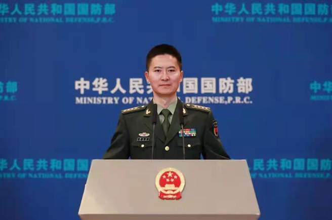 大陸國防部新聞局副局長、國防部新聞發言人譚克非大校。（大陸國防部官網）