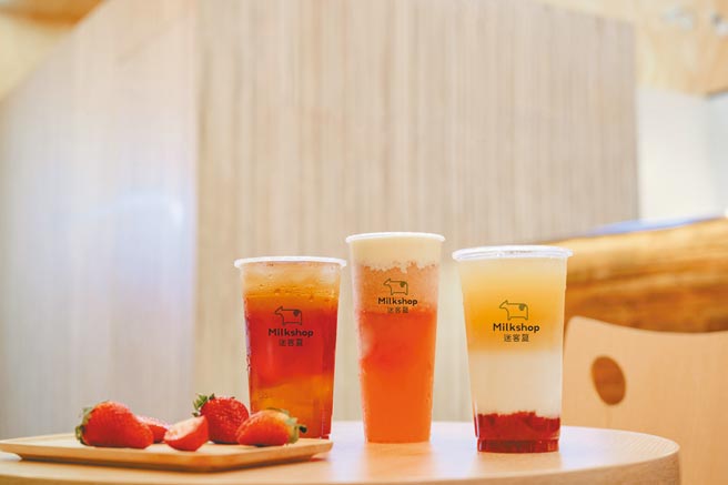 迷客夏粉莓好草莓季，1月4日登场，70元起。（迷客夏提供）