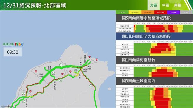 北區南向(高公局提供)