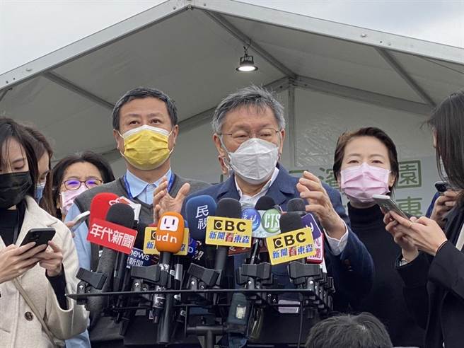 台北市長柯文哲。（黃婉婷攝）