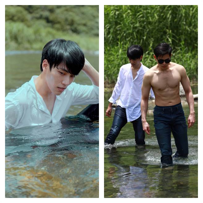 李齊帶頭下水，林子閎坦言沒帶褲子換。WeTV、結果娛樂提供