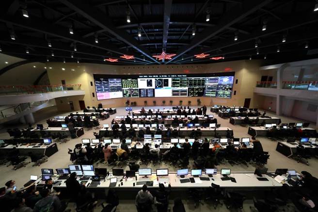 2021年12月30日晚拍攝的EAST控制大廳。（圖／等離子體物理研究所提供）