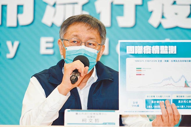 隨著中央1922預約系統退場，台北市政府30日宣布，北市預約系統明年1月3日重啟，每周一、二上網預約，隔周即可施打。（台北市政府提供／楊亞璇台北傳真）