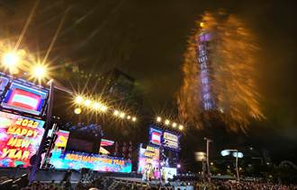 圖輯》台北101跨年煙火秀 360秒1.6萬發迎接2022美圖一次看