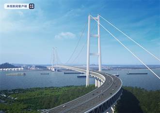 粵港澳大灣區又添新通道 廣東將建「一跨過江」超大跨徑雙層懸索橋