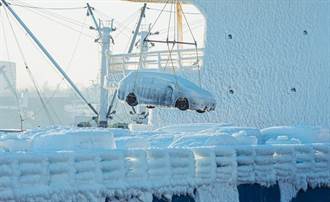 零下19度！日本車海運到俄羅斯 全凍成「冰塊」