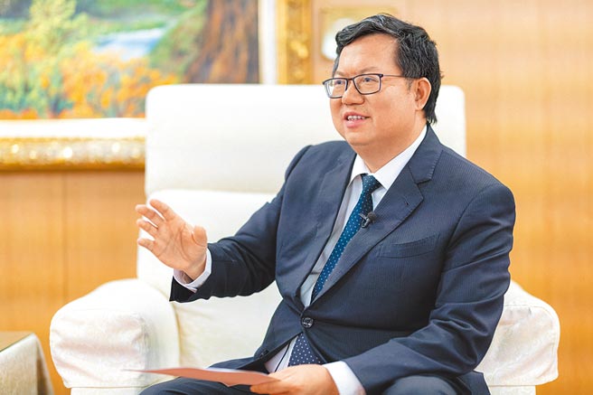 桃園市長鄭文燦表示，透過捷運路網的陸續整合，未來將與機場捷運線串連，打造便利生活圈。圖／桃園市政府、顏謙隆