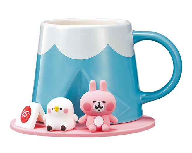 85度C满额加价购卡娜赫拉的小动物。图／85度C提供