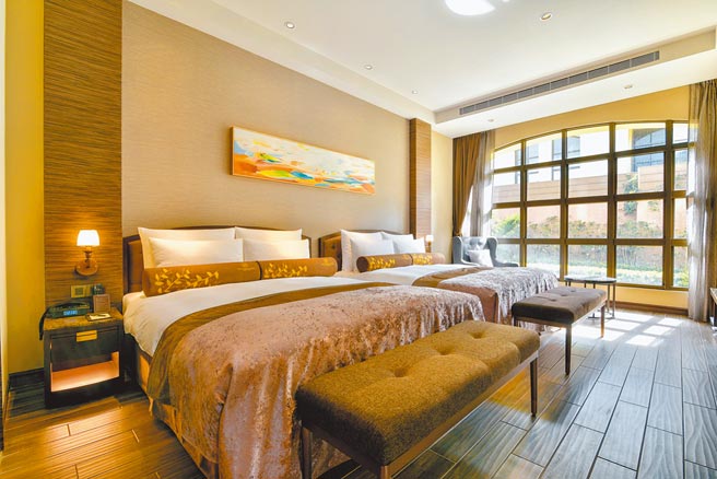 瑞穗天合国际观光酒店「格兰雅致客房」。（瑞穗天合国际观光酒店提供）