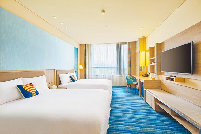 趣淘漫旅房型设计宽敞简约。（趣淘漫旅-台东提供）