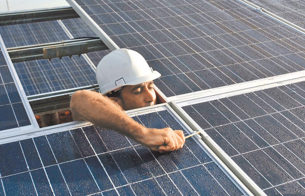 印度打造太陽能供應鏈圖╱路透
