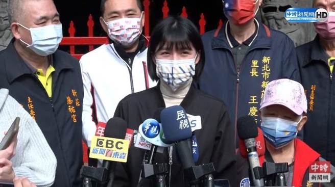 传将选新庄区议员，新北市副发言人戴湘仪表示现阶段还是以市政工作为主。（图／翻摄自中时新闻网直播）