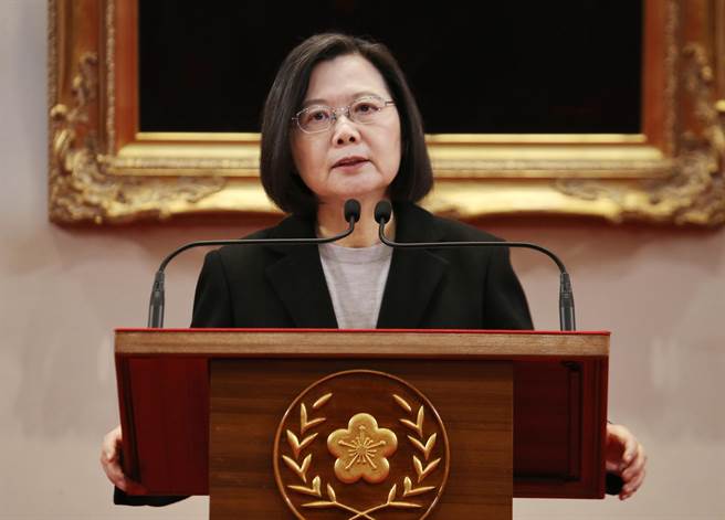 总统蔡英文。（资料照，姚志平摄）