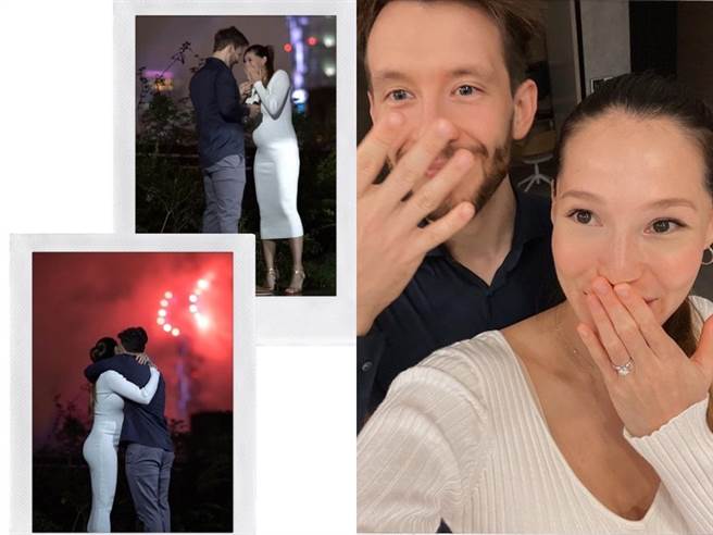 Akemi跨年夜惊喜被男友Victor求婚。（图／IG@Akemi）