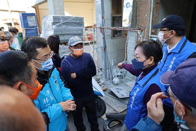 云林县斗六市西平路老旧暗沟遇雨即淹，县府补助全方位整修。（张朝欣摄）
