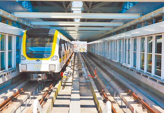 北捷公司回应，目前各线列车慢速巡轨中，地震当下立即按照SOP进行巡轨作业，暂无异常回报。（资料照）