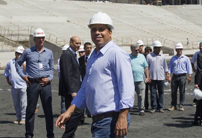 巴西前国脚「外星人」罗纳度也确诊新冠肺炎。（资料照／美联社）