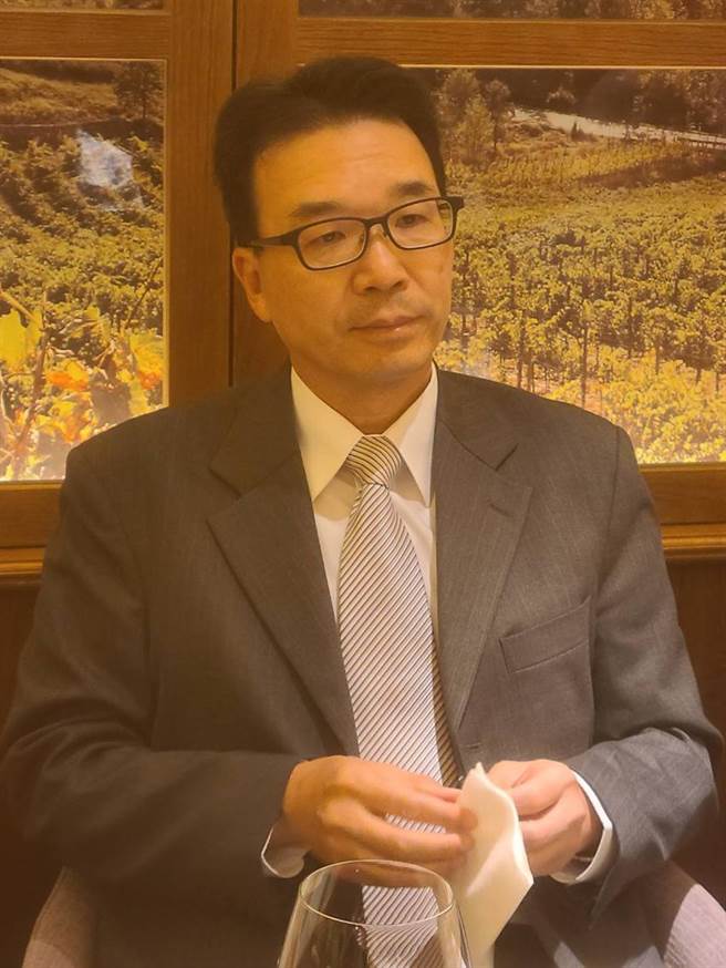 （陽明海運發言人換總經理杜書勤上陣。圖／邱莉玲）