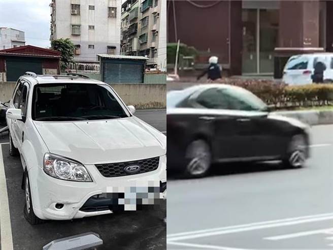 员警从后追赶并朝轮胎连开6枪，但仍被脱逃，随后警方在万板桥下停车场寻获该辆自小客车，并锁定杜姓窃盗通缉犯涉案，晚间9时许已在中坜落网。(警方提供)