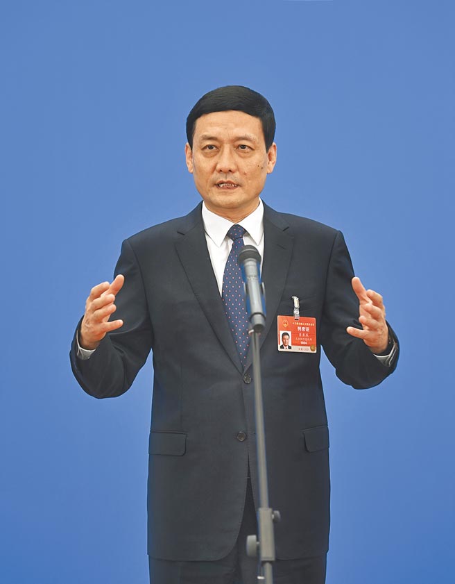 工信部部长肖亚庆。（新华社）