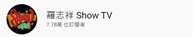 罗志祥转做YouTuber成效不如预期。（图／YT@罗志祥）