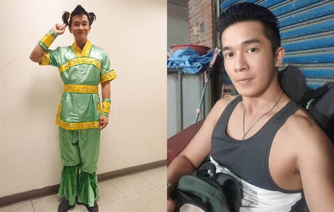 《戲說台灣》男星冠志近日到倉庫打工。（圖／FB@冠志）