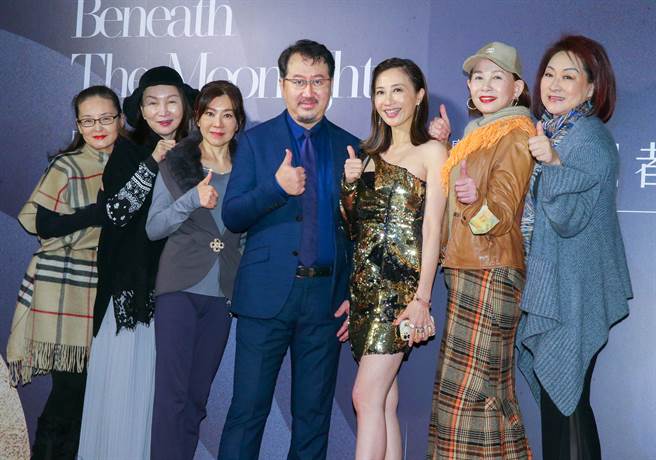 边中健今发片记者会，眾多演艺圈好友站台。（粘耿豪摄）