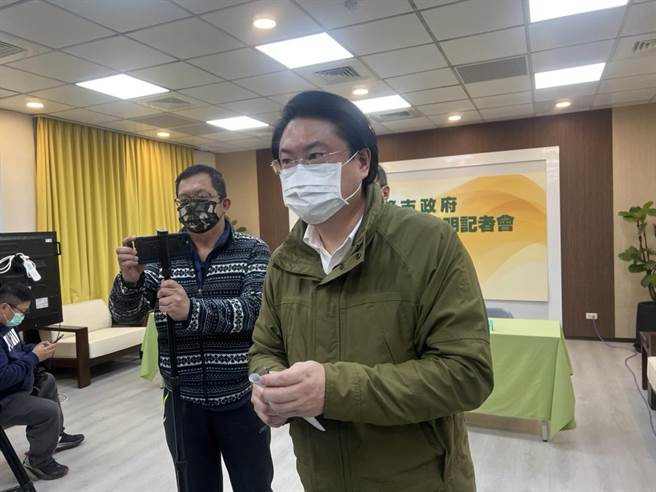 基隆市政府表示，與確診個案17240同住者採檢結果出爐，為陰性。（陳彩玲攝）