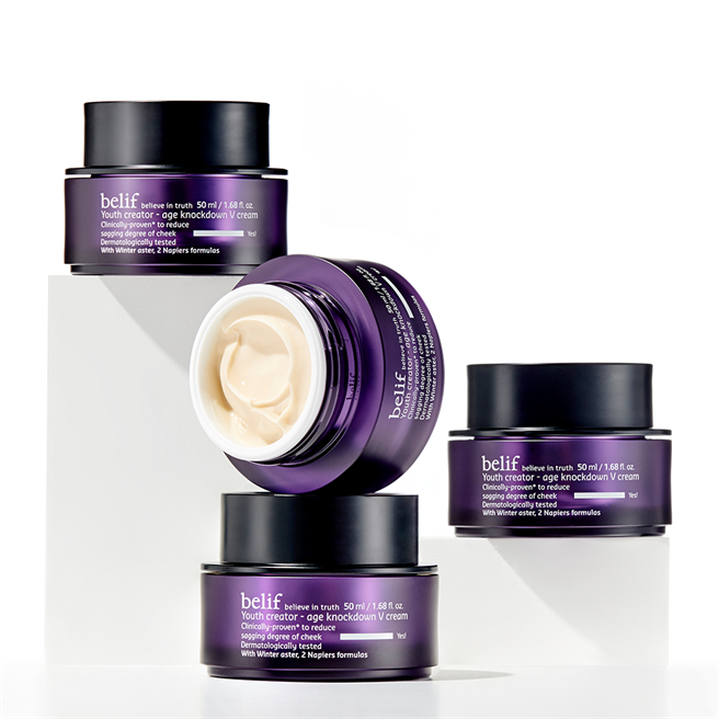 belif紫苑青春弹力V精华霜belif紫苑青春弹力V精华霜。（图／品牌提供）