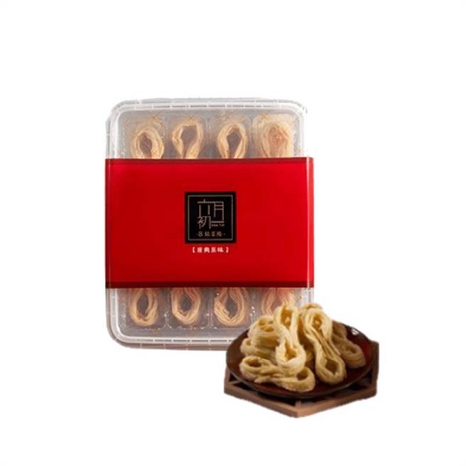 虾皮购物「年货节」六月初一 8结蛋卷，原价399元，8日前限时优惠299元。（虾皮购物提供）