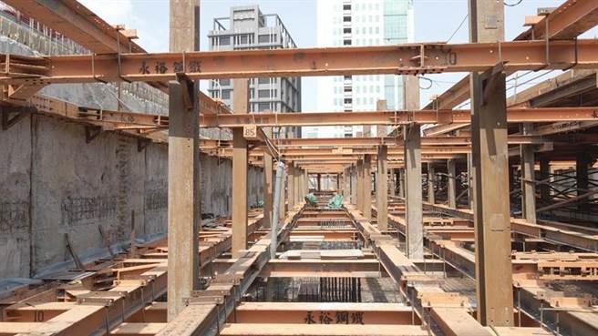 鄉林集團強調，重視開挖地下室的地底結構，採用高規格的施工法。圖／鄉林提供
