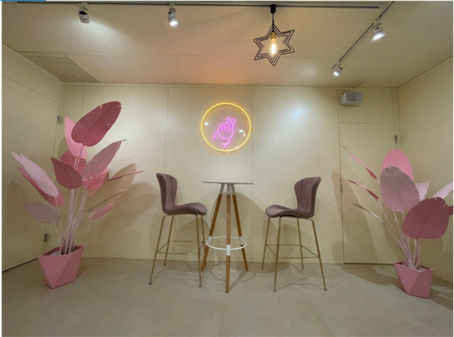 国民内衣店EASY SHOP全台首家数位体验店。（EASY SHOP提供）