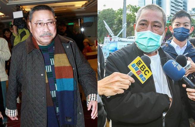 陈松勇的二弟陈翁钦（右）今出面澄清传闻。（图／中时资料照片；粘耿豪摄）