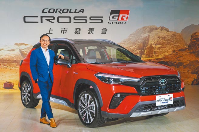 国产休旅车Corolla Cross大发神威，和泰汽车2021年缴出销售佳绩。图／业者提供
